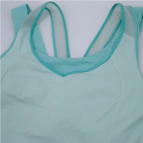 Cute Lululemon Mint Super Sport Strappy Tank - Picture 12 of 12